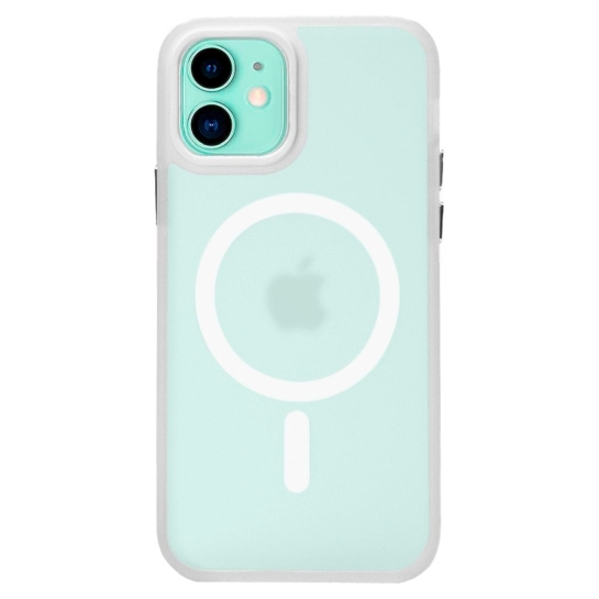 Чехол Pump Matte Case with MagSafe for iPhone 11 White - цена, характеристики, отзывы, рассрочка, фото 1