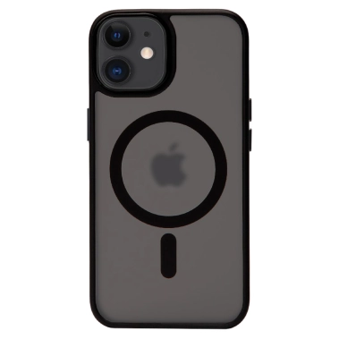Чохол Pump Matte Case with MagSafe for iPhone 12/12 Pro Black - цена, характеристики, отзывы, рассрочка, фото 1