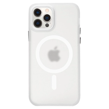Чохол Pump Matte Case with MagSafe for iPhone 12 Pro Max White - цена, характеристики, отзывы, рассрочка, фото 1