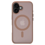 Чохол Pump Matte Case with MagSafe for iPhone 16 Beige Gold