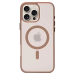 Чохол Pump Matte Case with MagSafe for iPhone 16 Pro Max Beige Gold