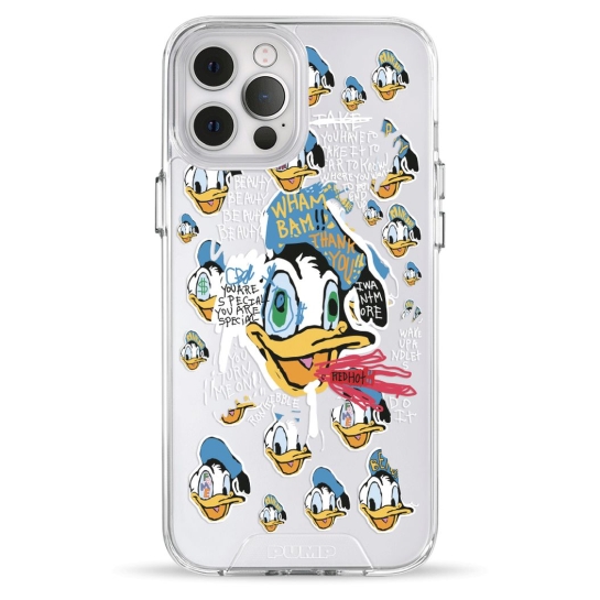 Чехол Pump Transparency Silver Button Case for iPhone 12 Pro Max Donald Duck - цена, характеристики, отзывы, рассрочка, фото 1
