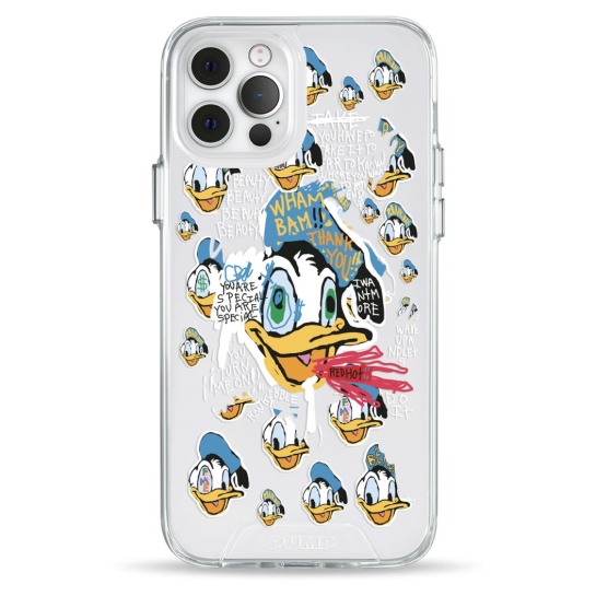 Чохол Pump Transparency Silver Button Case для iPhone 12/12 Pro Donald Duck - ціна, характеристики, відгуки, розстрочка, фото 1