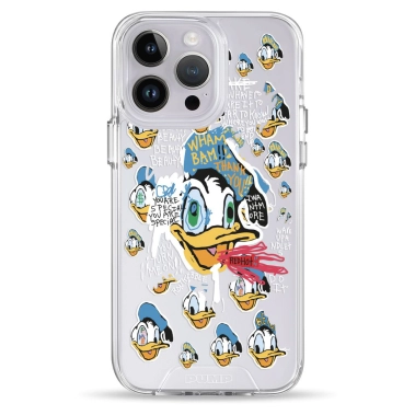 Чохол Pump Transparency Silver Button Case для iPhone 14 Pro Donald Duck - цена, характеристики, отзывы, рассрочка, фото 1