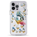 Чохол Pump Transparency Silver Button Case для iPhone 14 Pro Max Donald Duck