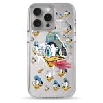 Чохол Pump Transparency Silver Button Case для iPhone 15 Pro Max Donald Duck