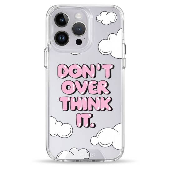 Чехол Pump Transparency Silver Button Case for iPhone 14 Pro Don