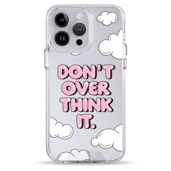 Чохол Pump Transparency Silver Button Case для iPhone 14 Pro Max Don