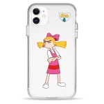 Чехол Pump Transparency Silver Button Case for iPhone 11 Hey Arnold!