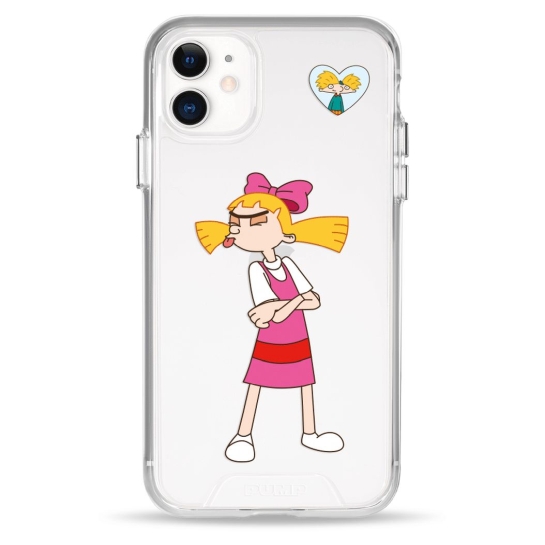 Чехол Pump Transparency Silver Button Case for iPhone 11 Hey Arnold! - цена, характеристики, отзывы, рассрочка, фото 1