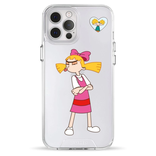 Чехол Pump Transparency Silver Button Case for iPhone 12 Pro Max Hey Arnold!