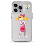 Чехол Pump Transparency Silver Button Case for iPhone 13 Pro Hey Arnold!