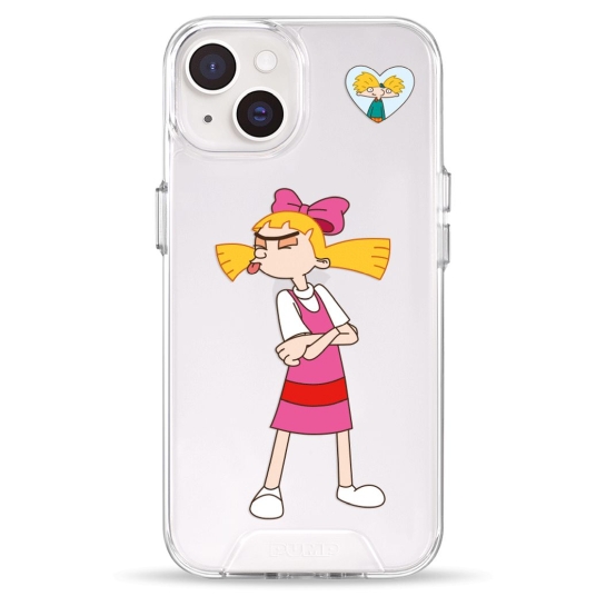 Чохол Pump Transparency Silver Button Case для iPhone 14 Hey Arnold! - ціна, характеристики, відгуки, розстрочка, фото 1