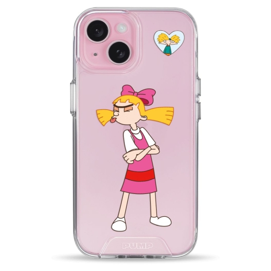 Чохол Pump Transparency Silver Button Case для iPhone 15 Hey Arnold! - ціна, характеристики, відгуки, розстрочка, фото 1