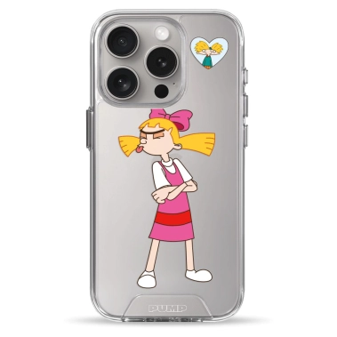 Чехол Pump Transparency Silver Button Case for iPhone 15 Pro Hey Arnold! - цена, характеристики, отзывы, рассрочка, фото 1
