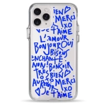 Чохол Pump Transparency Silver Button Case для iPhone 11 Pro Bonjour L'amour