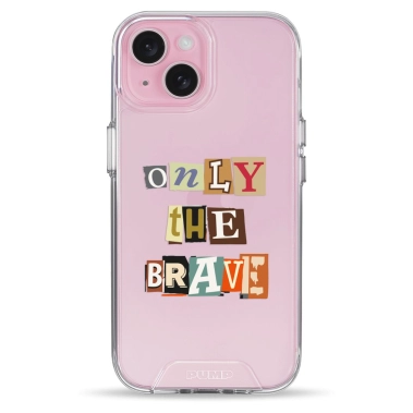 Чохол Pump Transparency Silver Button Case для iPhone 15 Only The Brave - цена, характеристики, отзывы, рассрочка, фото 1