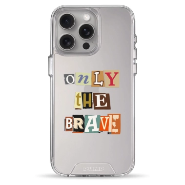 Чехол Pump Transparency Silver Button Case for iPhone 15 Pro Max Only The Brave - цена, характеристики, отзывы, рассрочка, фото 1