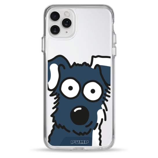 Чехол Pump Transparency Silver Button Case for iPhone 11 Pro Max Dog Selfie - цена, характеристики, отзывы, рассрочка, фото 1