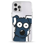 Чехол Pump Transparency Silver Button Case for iPhone 12 Pro Max Dog Selfie