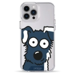 Чехол Pump Transparency Silver Button Case for iPhone 13 Pro Max Dog Selfie