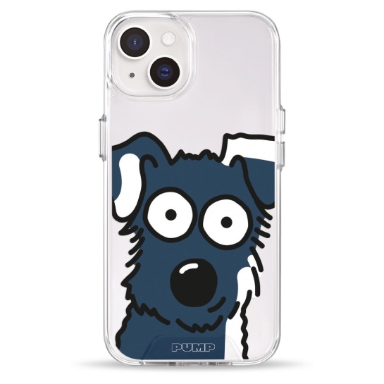 Чохол Pump Transparency Silver Button Case для iPhone 14 Dog Selfie - ціна, характеристики, відгуки, розстрочка, фото 1