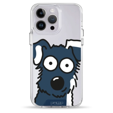 Чохол Pump Transparency Silver Button Case для iPhone 14 Pro Dog Selfie - цена, характеристики, отзывы, рассрочка, фото 1