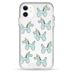 Чохол Pump Transparency Silver Button Case для iPhone 11 Unicorn Balloon