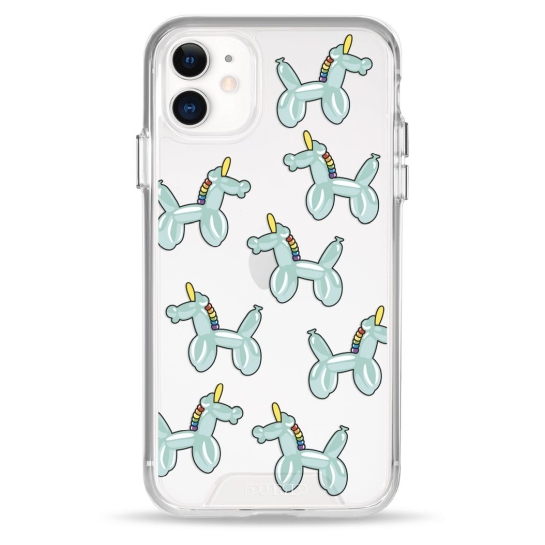 Чохол Pump Transparency Silver Button Case для iPhone 11 Unicorn Balloon - ціна, характеристики, відгуки, розстрочка, фото 1