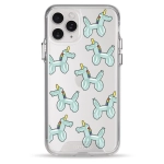 Чохол Pump Transparency Silver Button Case для iPhone 11 Pro Unicorn Balloon