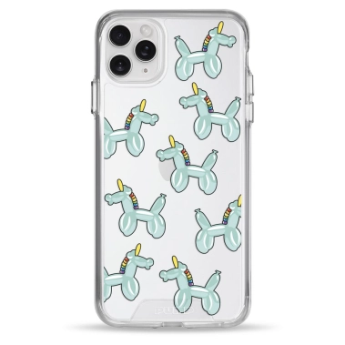 Чохол Pump Transparency Silver Button Case для iPhone 11 Pro Max Unicorn Balloon - цена, характеристики, отзывы, рассрочка, фото 1