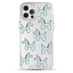 Чохол Pump Transparency Silver Button Case для iPhone 12 Pro Max Unicorn Balloon