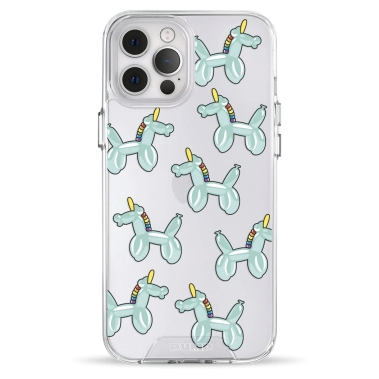Чохол Pump Transparency Silver Button Case для iPhone 12 Pro Max Unicorn Balloon - цена, характеристики, отзывы, рассрочка, фото 1
