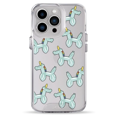 Чохол Pump Transparency Silver Button Case для iPhone 13 Pro Unicorn Balloon - цена, характеристики, отзывы, рассрочка, фото 1