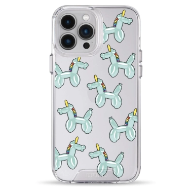 Чохол Pump Transparency Silver Button Case для iPhone 13 Pro Max Unicorn Balloon - цена, характеристики, отзывы, рассрочка, фото 1