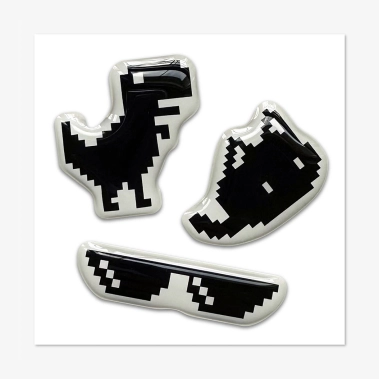 Стікерпак Pump Black Picksel - цена, характеристики, отзывы, рассрочка, фото 1