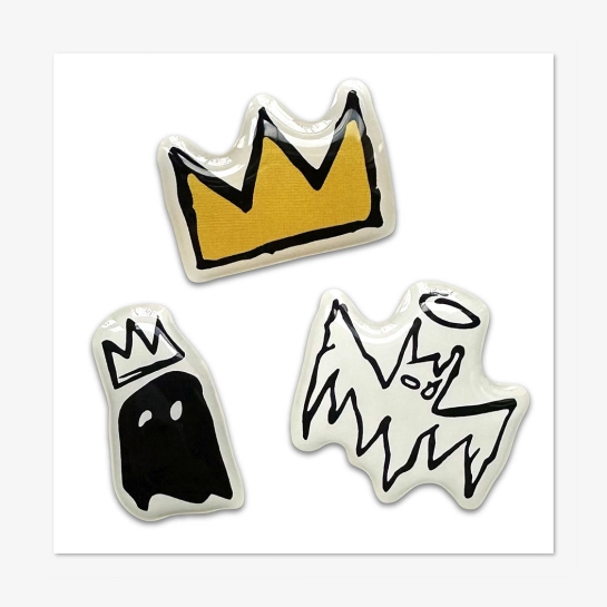 Стікерпак Pump Basquiat