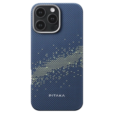 Чохол Pitaka Tactile Woven Case StarPeak Milky Way Galaxy for iPhone 16 Pro - цена, характеристики, отзывы, рассрочка, фото 1