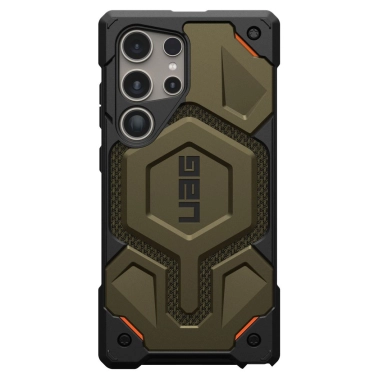 Чехол UAG Monarch for Samsung Galaxy S24 Ultra Kevlar Element Green - цена, характеристики, отзывы, рассрочка, фото 1