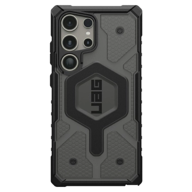Чехол UAG Pathfinder Clear Pro for Samsung Galaxy S24 Ultra Ash - цена, характеристики, отзывы, рассрочка, фото 1