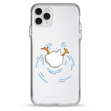 Чохол Pump Transparency Silver Button Case для iPhone 11 Pro Max Duck Dives - цена, характеристики, отзывы, рассрочка, фото 1