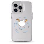 Чехол Pump Transparency Silver Button Case for iPhone 13 Pro Duck Dives