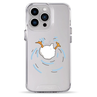 Чехол Pump Transparency Silver Button Case for iPhone 13 Pro Duck Dives - цена, характеристики, отзывы, рассрочка, фото 1