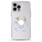 Чехол Pump Transparency Silver Button Case for iPhone 13 Pro Max Duck Dives