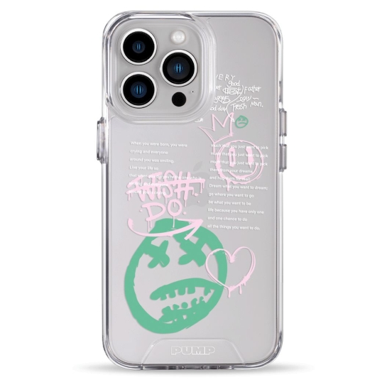Чохол Pump Transparency Silver Button Case для iPhone 13 Pro Wish Do - ціна, характеристики, відгуки, розстрочка, фото 1