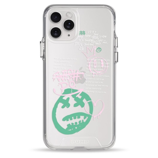 Чехол Pump Transparency Silver Button Case for iPhone 11 Pro Wish Do - цена, характеристики, отзывы, рассрочка, фото 1