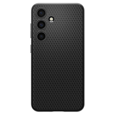 Чехол Spigen Liquid Air Case for Samsung Galaxy S24 Plus Matte Black - цена, характеристики, отзывы, рассрочка, фото 1