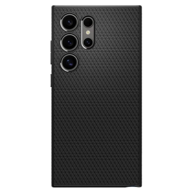 Чехол Spigen Liquid Air Case for Samsung Galaxy S24 Ultra Matte Black - цена, характеристики, отзывы, рассрочка, фото 1