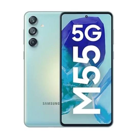 Смартфон Samsung Galaxy M55 5G SM-M556B 8/256GB Light Green (SM-M556BLGM) Global - ціна, характеристики, відгуки, розстрочка, фото 1