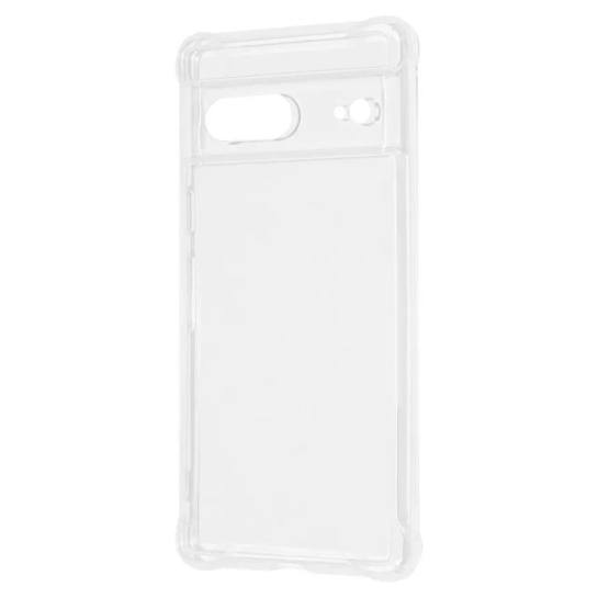 Чохол WXD Silicone Case 0.8 mm HQ для Google Pixel 7 Transparent Clear - ціна, характеристики, відгуки, розстрочка, фото 1